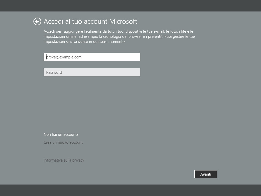 account Microsoft